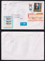 Israel 2000 Registered Big Size Cover JERUSALEM X BERLIN Germany - Covers & Documents