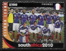 SIERRA LEONE   N° ( France ) * *  Cup 2010   Football Soccer Fussball - 2010 – Afrique Du Sud