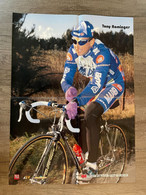 Poster / Affiche - TONY ROMINGER - Mapei-GB - 55 X 40 Cm. - Cyclisme