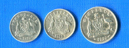 Australie  3  Pieces  Arg - Sin Clasificación