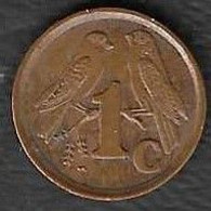 Sud Africa - Moneta Circolata Da 1 Cent. Km132 - 1991 - Afrique Du Sud