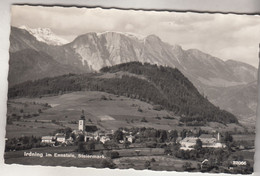 C4381) IRDNING Im Ennstal - Steiermark - Kirche Häuser Berge 1959 - Irdning