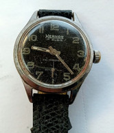 MONTRE HERNOR MÉCANIQUE EN PANNE - Watches: Old