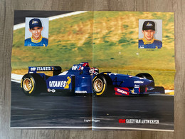 Poster / Affiche - Aguri SUZUKI - Olivier PANIS - Ligier-Mugen - 55 X 40 Cm. - Autosport - F1