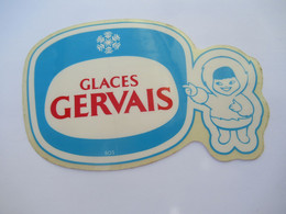 Autocollant Ancien / Alimentaire/ Glaces GERVAIS/Esquimau/ Vers 1980-1985                          ACOL214 - Autocollants