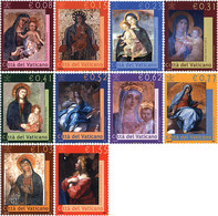 91402 MNH VATICANO 2002 LA VIRGEN EN LA BASILICA DE SAN PEDRO - Gebraucht