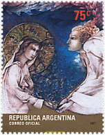 91525 MNH ARGENTINA 2001 NAVIDAD - Gebraucht