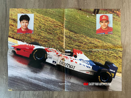 Poster / Affiche - Taki INOUE - Gianni MORBIDELLI - Footwork-Hart - 55 X 40 Cm. - Automovilismo - F1