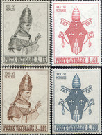 116066 MNH VATICANO 1963 CORONACION DEL PAPA PABLO VI - Oblitérés