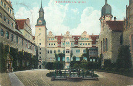 Postcard Germany Merseburg Schlosshoff - Merseburg