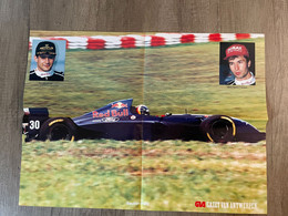 Poster / Affiche - Karl WENDLINGER - Heinz-Harald FRENTZEN - Sauber-Ford - 55 X 40 Cm. - Automobilismo - F1