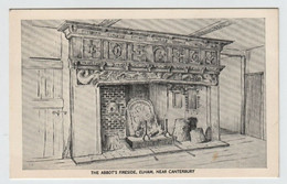 ELHAM, The Abbot's Fireside (Hôtel) La Cheminée. - Canterbury