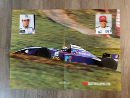 Poster / Affiche - Domenico SCHIATTARELLA - Jos VERSTAPPEN - Simtek-Ford - 55 X 40 Cm. - Automobilismo - F1