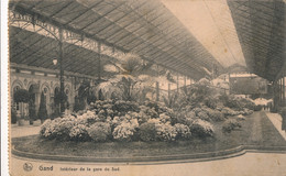 GENT  INTERIEUR DE LA GARE DU SUD        2 SCANS - Oostkamp