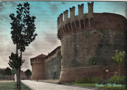 CARTOLINA  IMOLA,EMILIA ROMAGNA,LA ROCCA-STORIA,MEMORIA,CULTURA,RELIGIONE,IMPERO ROMANO,BELLA ITALIA,VIAGGIATA 1965 - Imola