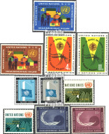 UNO - New York 114-123 (kompl.Ausg.) Jahragang 1962 Komplett Postfrisch 1962 Malaria, Kongo U.a. - Unused Stamps