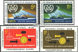 UNO - New York 138-139,140-141 (kompl.Ausg.) Postfrisch 1964 Sondermarken - Unused Stamps