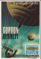 1982, Ballonflug 5/82, Plakat Für Aeroclup Polen 1935, Gordon Bennet ( M. Zuawski ) Mi:CH 1049 / Zum:CH 564 - Montgolfières