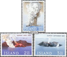 Island 392-394 (kompl.Ausg.) Postfrisch 1965 Insel Surtsey - Neufs