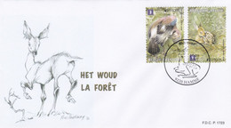 Enveloppe FDC 4180 4181 Europa La Forêt - 2011-2014