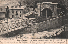 Goeschenen - Der Grosse Gotthard Tunnel - Ligne Du Chemin De Fer - 1902 - Suisse Switzerland - Göschenen