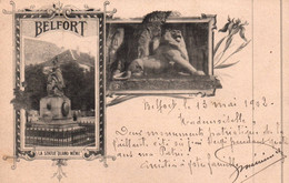 Belfort - Souvenir De La Ville - 1902 - Belfort - Stadt