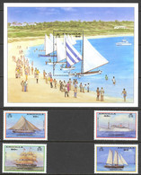 Anguilla Sc# 696-700 MNH 1986 Christmas - Anguilla (1968-...)