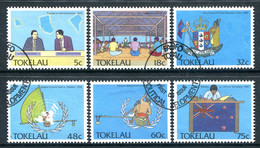Tokelau 1988 Political Development Set CTO Used (SG 159-164) - Tokelau