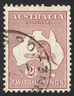 Australia Sc# 125 Used 1935 2sh Wmk Small Crown Multiple C Of A Kangaroo - Oblitérés