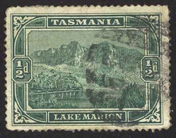 Australia Tasmania Sc# 86 Used 1899-1900 ½p Lake Marion - Oblitérés