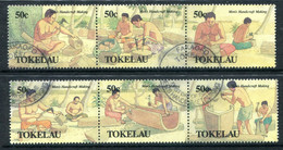 Tokelau 1990 Men's Handicrafts Set CTO Used (SG 183-188) - Tokelau