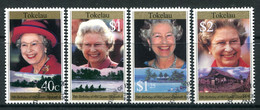 Tokelau 1996 70th Birthday Of Queen Elizabeth II Set CTO Used (SG 240-243) - Tokelau