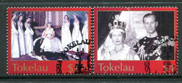 Tokelau 2003 50th Anniversary Of Coronation Of QEII Set CTO Used (SG 348-349) - Tokelau