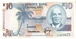 MALAWI 10 KWACHA 1992 P 25b UNC SC NUEVO - Malawi