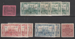 Taxe_Lot De 11 Timbres */NSG -  Revenue Stamps Lot_MH/MNG - Segnatasse