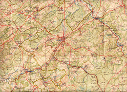 Dinant Laroche Marche Ciney Rochefort Hotton  ... - Mapas Geográficas