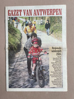 Regionale Wielergids 2004 - Gazet Van Antwerpen - 16 Pp - 28 X 40 Cm. - Kalender - Wielerploegen - Cyclisme