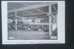 ► 1925  ENTREPOT FRIGO Ministeriel De LORIENT KEROMAN  - Coupure De Presse Originale (Encadré Photo) - Machines