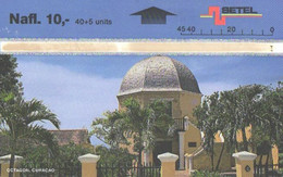 Curacao:Used Phonecard, Setel, 40+5 Units, Curacao Octagon - Antillen (Niederländische)