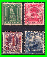 CUBA ( AMERICA DEL NORTE ) SELLOS DEL AÑO 1899 ( ESCENAS ) - Used Stamps