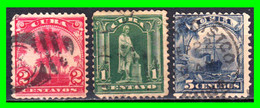 CUBA ( AMERICA DEL NORTE ) SELLOS DEL AÑO 1899 ( ESCENAS ) - Used Stamps