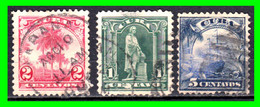CUBA ( AMERICA DEL NORTE ) SELLOS DEL AÑO 1899 ( ESCENAS ) - Used Stamps