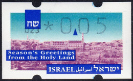 Israel ATM Christmas 1993 * Michel 7 * 023 * 0,05 MNH * Frama Etiquetas Klussendorf Automatenmarken - Franking Labels