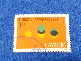 TÜRKEY--1970-80      3.50LİRA.       DAMGALI - Oblitérés