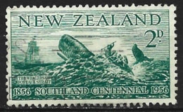 New Zealand 1956. Scott #313 (U) Whalers Of Foveaux Strait - Used Stamps