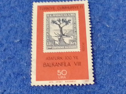 TÜRKEY--1970-80     50LİRA.       DAMGALI - Used Stamps