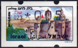 Israel ATM BETHLEHEM Michel 17.1y * With PH * 023 * 0,05 MNH * Frama Etiquetas Klussendorf Automatenmarken - Vignettes D'affranchissement (Frama)