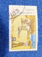 TÜRKEY--1970-80     5LİRA.       DAMGALI - Oblitérés