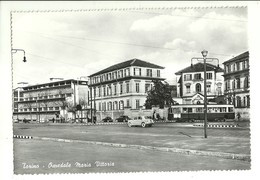 19215 "TORINO-OSPEDALE MARIA VITTORIA-TRAM,FIAT 1100,600,TOPOLINO" CARTOLINA ORIG. NON SPED. - Gezondheid & Ziekenhuizen