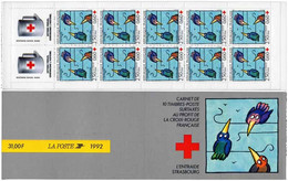 Croix-Rouge - L'entraide - Carnet De 10 TP ** - 1992 - Y & T N° CA 2041 - Croix Rouge